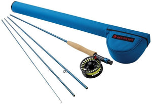 Fly Fishing Combo Kit 590-4 Crosswater Outfit with Crosswater Reel 5 Wt 9-Foot 4pc