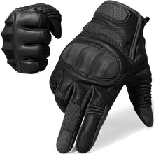 Load image into Gallery viewer, Touch Screen Full Finger Gloves for Motorcycles Cycling Motorbike ATV Bike Camping Climbing Hiking Work Outdoor Sports Men Women Black L
